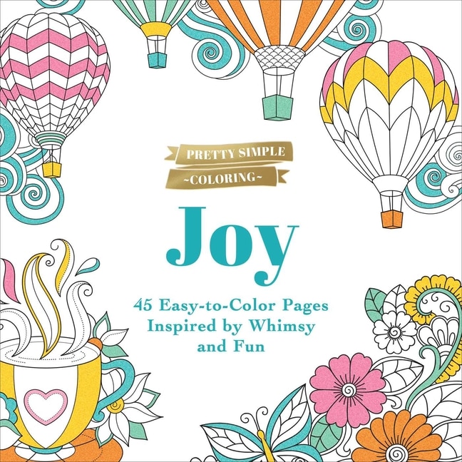 Front cover_Pretty Simple Coloring: Joy