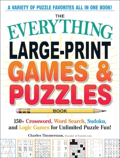 Front cover_The Everything Large-Print Games & Puzzles Book