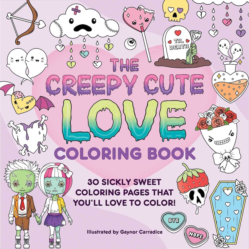 Couverture_The Creepy Cute Love Coloring Book