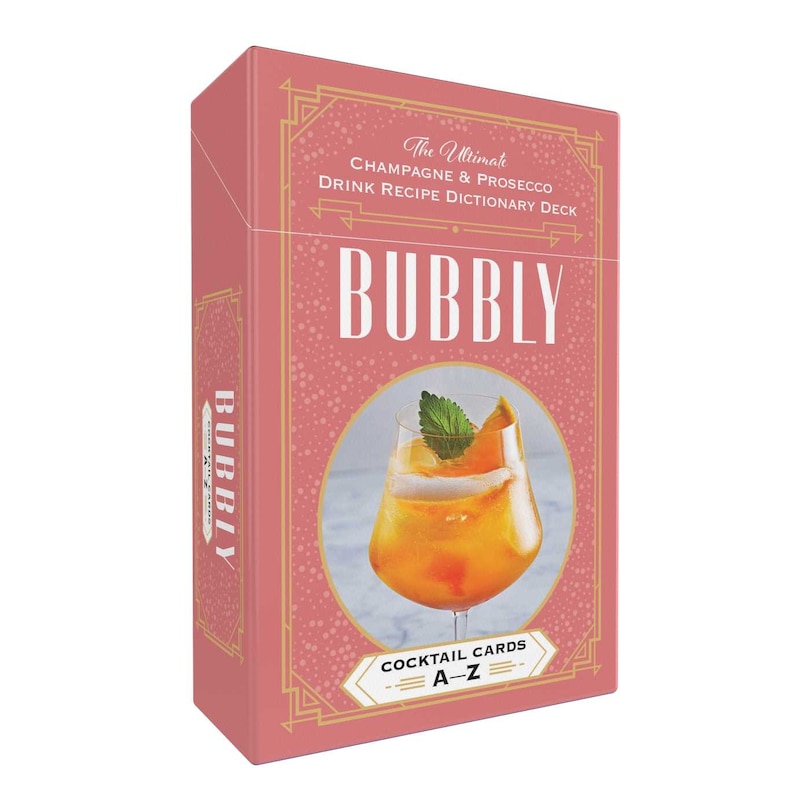 Bubbly Cocktail Cards A–Z: The Ultimate Champagne & Prosecco Drink Recipe Dictionary Deck