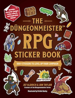 Front cover_The Düngeonmeister RPG Sticker Book