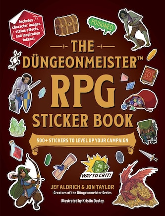 The Düngeonmeister RPG Sticker Book: 500+ Stickers to Level Up Your Campaign