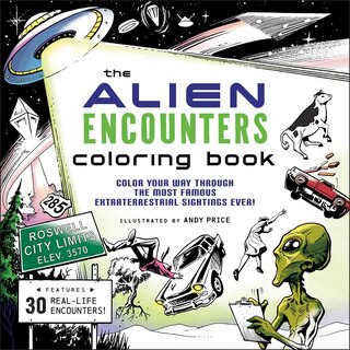 Front cover_The Alien Encounters Coloring Book