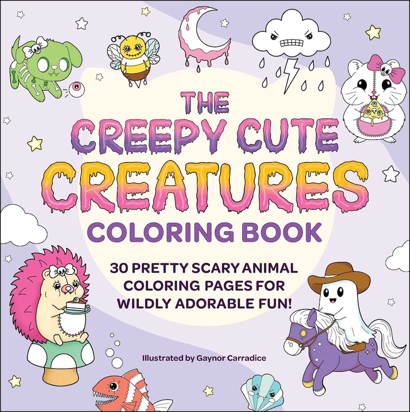 Couverture_The Creepy Cute Creatures Coloring Book
