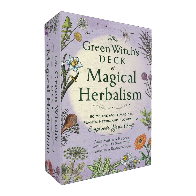 Front cover_The Green Witch's Deck of Magical Herbalism
