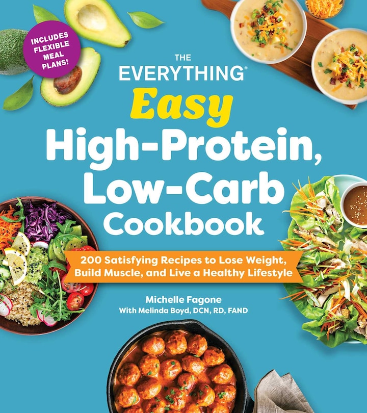Front cover_The Everything Easy High-Protein, Low-Carb Cookbook