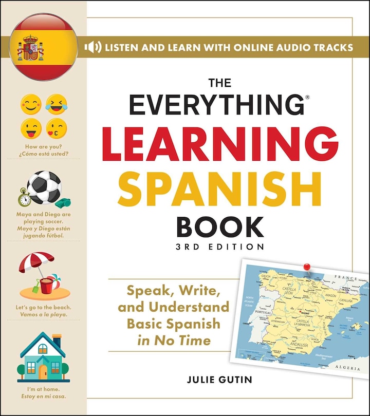 Front cover_The Everything Learning Spanish Book, 3rd Edition