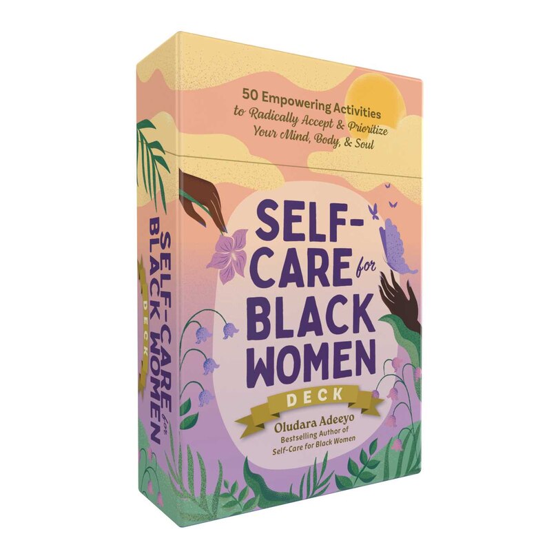 Front cover_Self-Care for Black Women Deck