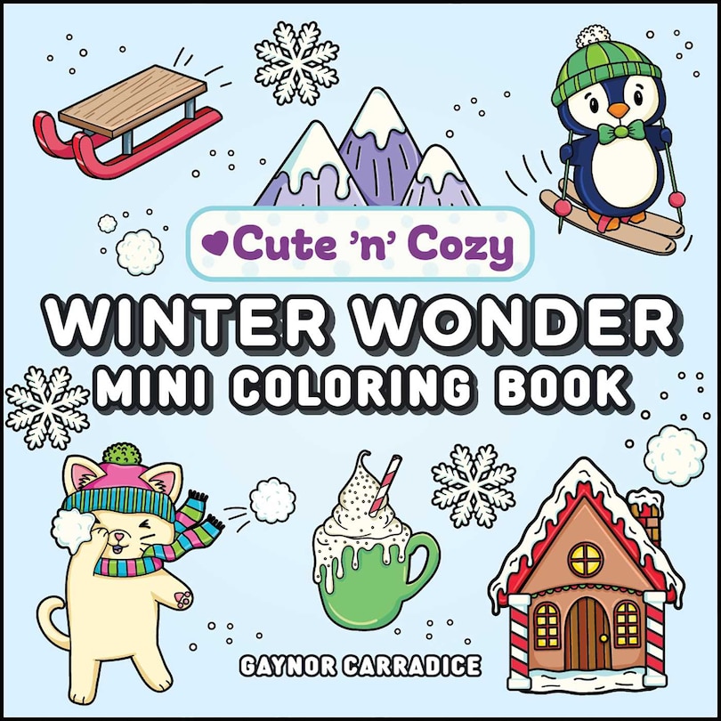 Couverture_Winter Wonder Mini Coloring Book