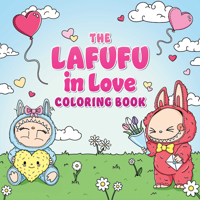 Front cover_The Lafufu in Love Coloring Book