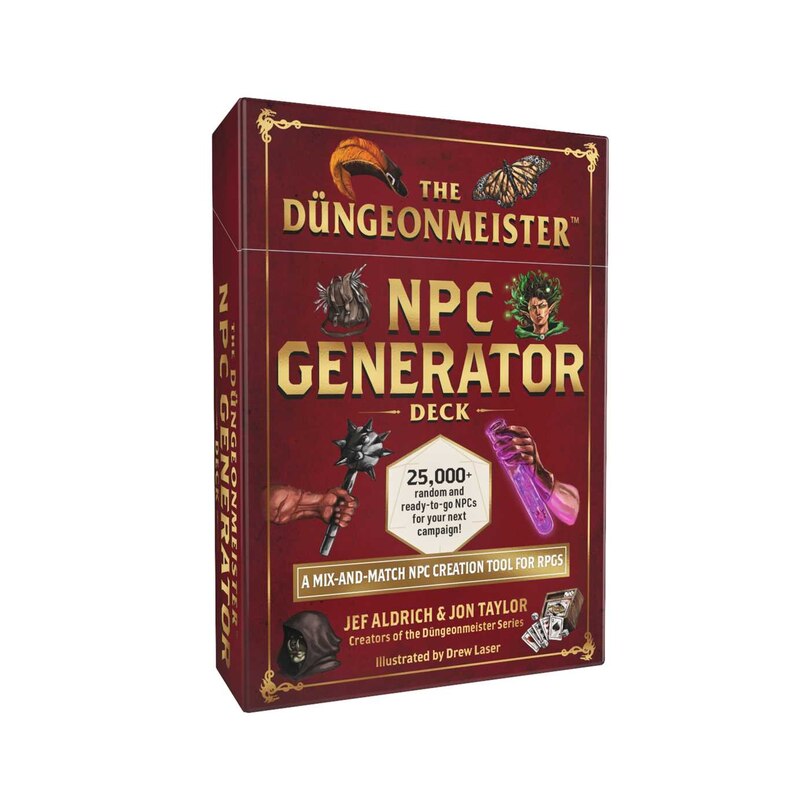 Couverture_The D&uuml;ngeonmeister NPC Generator Deck