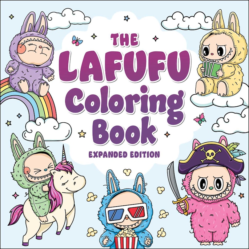Front cover_The Lafufu Coloring Book: Expanded Edition