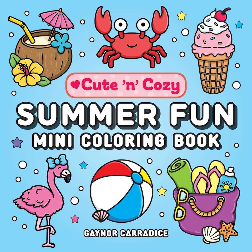 Couverture_Summer Fun Mini Coloring Book