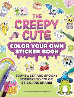 Couverture_The Creepy Cute Color Your Own Sticker Book