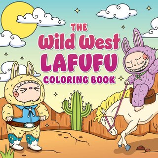 Front cover_The Wild West Lafufu Coloring Book