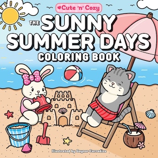 Couverture_The Sunny Summer Days Coloring Book