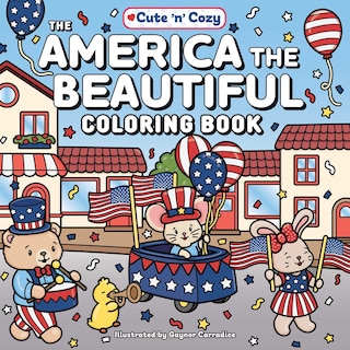 Front cover_The America the Beautiful Coloring Book