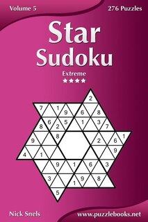 Couverture_Star Sudoku - Extreme - Volume 5 - 276 Logic Puzzles