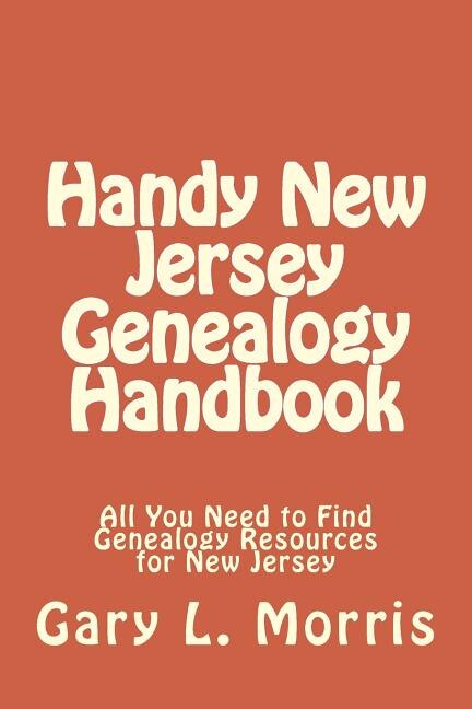 Front cover_Handy New Jersey Genealogy Handbook