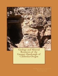 Couverture_Geology and Mineral Resources of the Gasquet Quadrangle of California-Oregon
