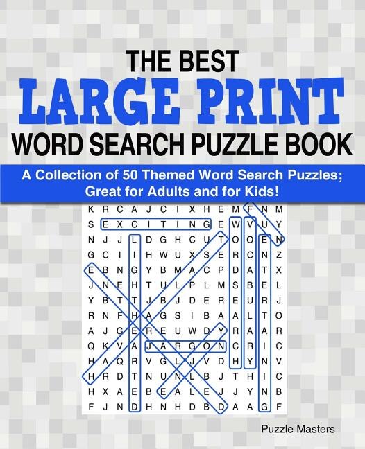 Couverture_The Best Large Print Word Search Puzzle Book