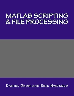 Front cover_MATLAB Scripting & File Processing