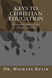 Front cover_Keys to Christian Education