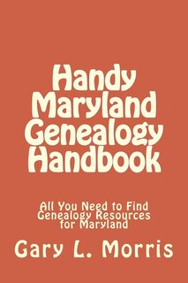 Front cover_Handy Maryland Genealogy Handbook