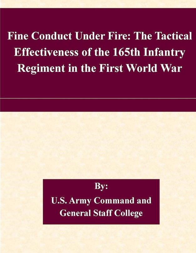 Couverture_Fine Conduct Under Fire