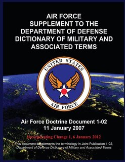 Couverture_Air Force Supplement to the Department of Defense Dictionary of Military and Associated Terms