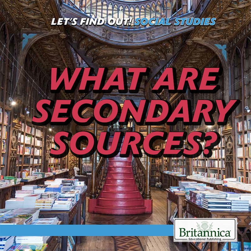 Couverture_What Are Secondary Sources?