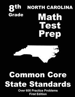 Front cover_North Carolina 8th Grade Math Test Prep