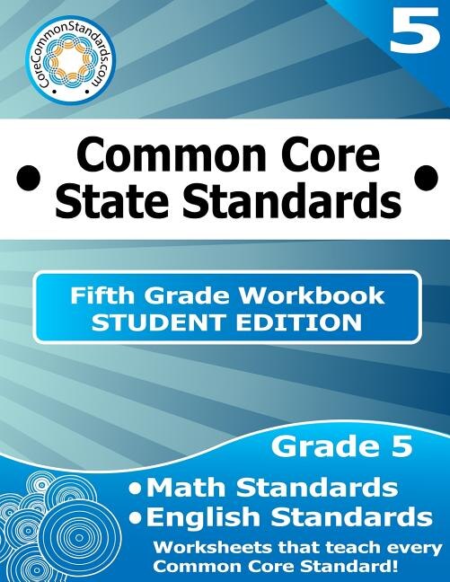 Front cover_Fifth Grade Common Core Workbook - Student Edition