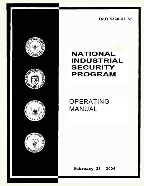 Front cover_National Industrial Security Program