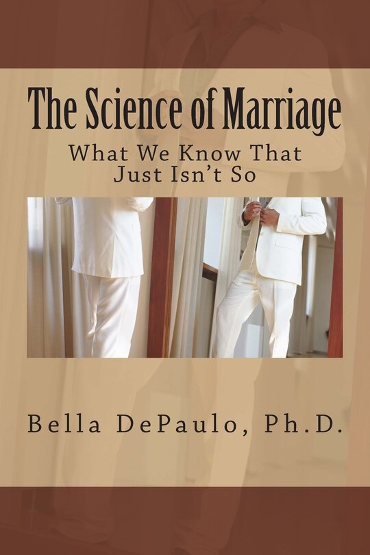 Front cover_The Science of Marriage