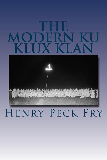 Front cover_The Modern Ku Klux Klan