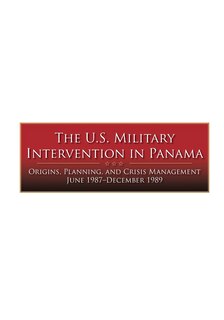 Front cover_The U.S. Military Intervention in Panama