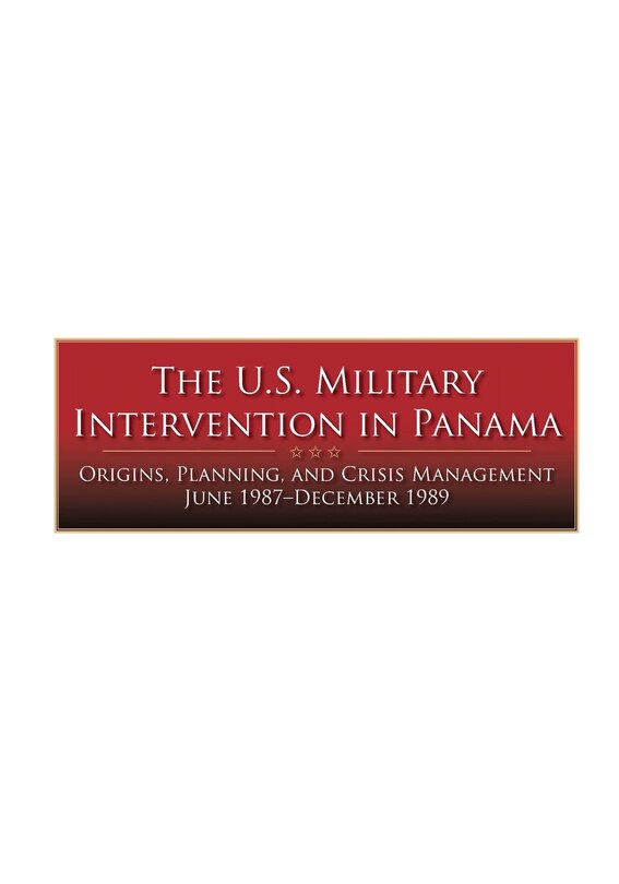 Front cover_The U.S. Military Intervention in Panama