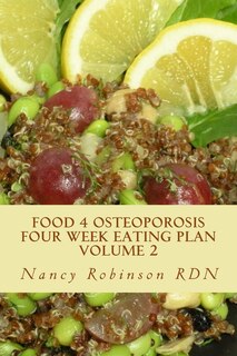 Couverture_Food 4 Osteoporosis Four Week Eating Plan Volume 2