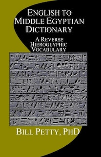 Front cover_English to Middle Egyptian Dictionary