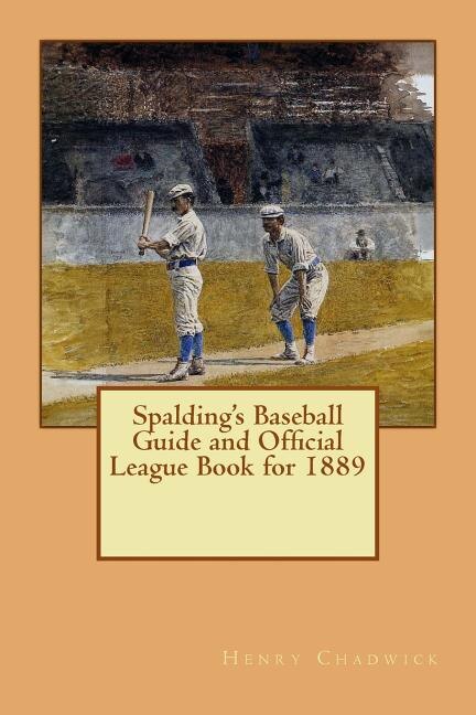 Couverture_Spalding's Baseball Guide and Official League Book for 1889