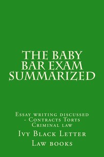 Front cover_The Baby Bar Exam Summarized