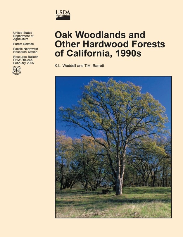 Couverture_Oak Woodlands and Other Hardwood Forest of California, 1990s