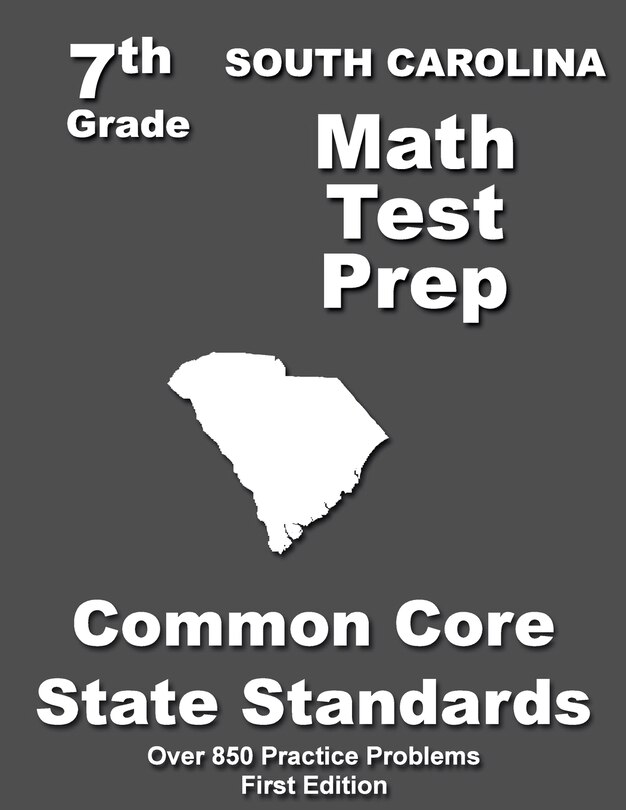 Couverture_South Carolina 7th Grade Math Test Prep