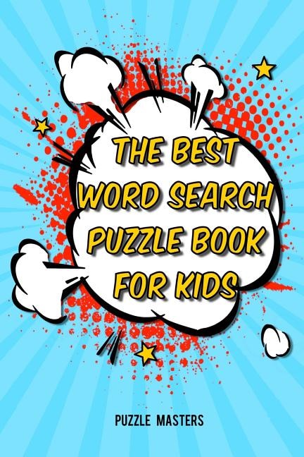 Front cover_The Best Word Search Puzzle Book for Kids