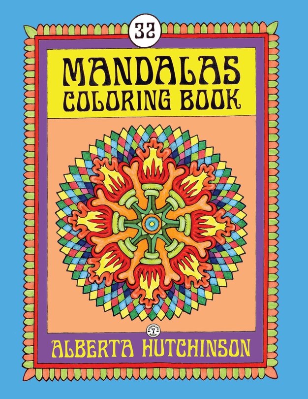 Front cover_Mandalas Coloring Book No. 7