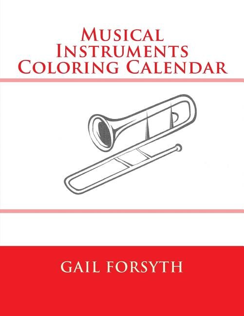 Couverture_Musical Instruments Coloring Calendar