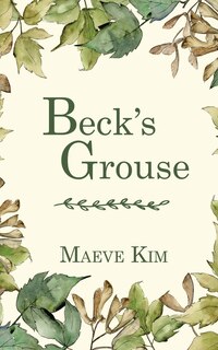 Front cover_Beck's Grouse
