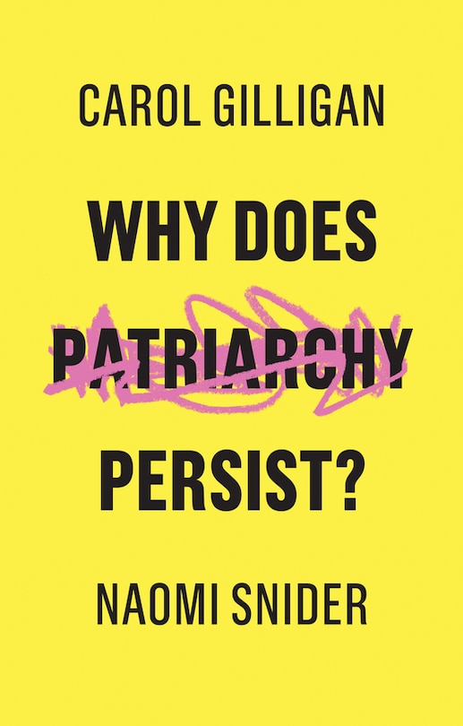 Front cover_Why Does Patriarchy Persist?