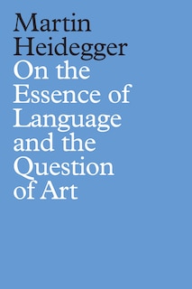 Couverture_On The Essence Of Language And The Question Of Art